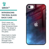 Smokey Watercolor Glass Case for iPhone SE 2022