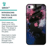 Smudge Brush Glass case for iPhone SE 2022