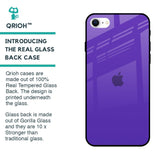 Amethyst Purple Glass Case for iPhone SE 2022