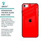 Blood Red Glass Case for iPhone SE 2022