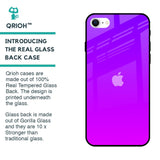 Purple Pink Glass Case for iPhone SE 2022