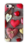Valentine Hearts iPhone SE 2022 Back Cover