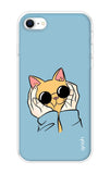 Attitude Cat iPhone SE 2022 Back Cover