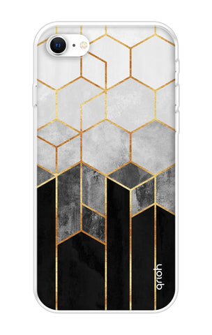 Hexagonal Pattern iPhone SE 2022 Back Cover