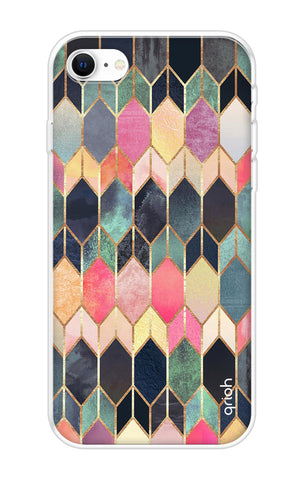 Shimmery Pattern iPhone SE 2022 Back Cover