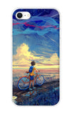 Riding Bicycle to Dreamland iPhone SE 2022 Back Cover
