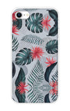 Retro Floral Leaf iPhone SE 2022 Back Cover