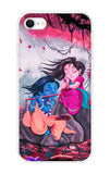 Radha Krishna Art iPhone SE 2022 Back Cover