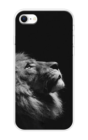 Lion Looking to Sky iPhone SE 2022 Back Cover