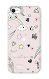 Unicorn Doodle iPhone SE 2022 Back Cover