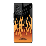Fire Flame Samsung Galaxy A53 5G Glass Back Cover Online