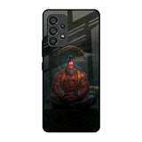 Lord Hanuman Animated Samsung Galaxy A53 5G Glass Back Cover Online