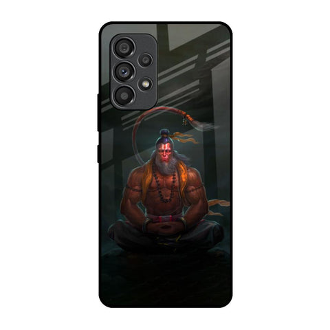 Lord Hanuman Animated Samsung Galaxy A53 5G Glass Back Cover Online