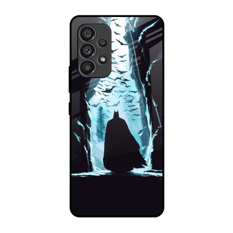 Dark Man In Cave Samsung Galaxy A53 5G Glass Back Cover Online