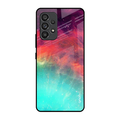 Colorful Aura Samsung Galaxy A53 5G Glass Back Cover Online