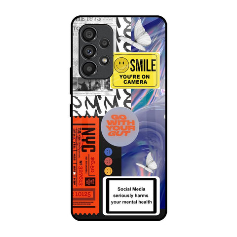 Smile for Camera Samsung Galaxy A53 5G Glass Back Cover Online