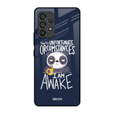 Struggling Panda Samsung Galaxy A53 5G Glass Back Cover Online