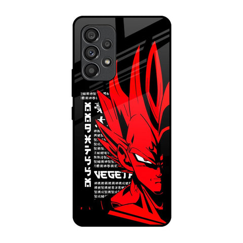 Red Vegeta Samsung Galaxy A53 5G Glass Back Cover Online