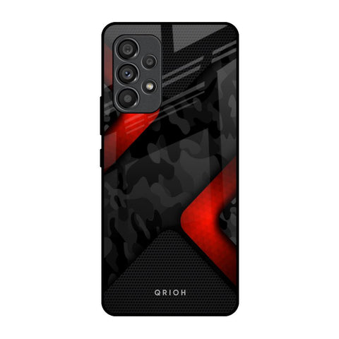 Modern Camo Abstract Samsung Galaxy A53 5G Glass Back Cover Online