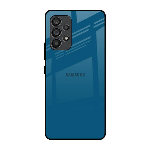 Cobalt Blue Samsung Galaxy A53 5G Glass Back Cover Online