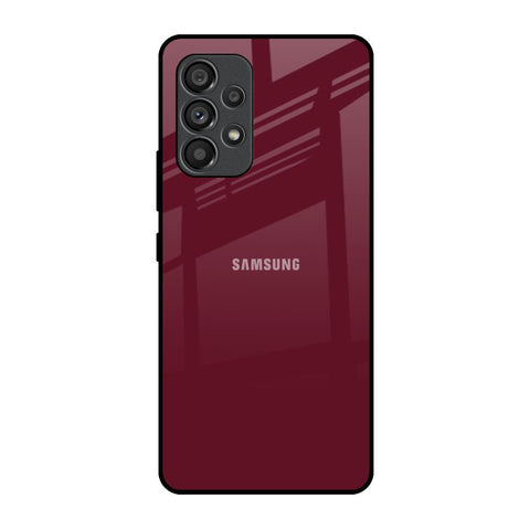 Classic Burgundy Samsung Galaxy A53 5G Glass Back Cover Online