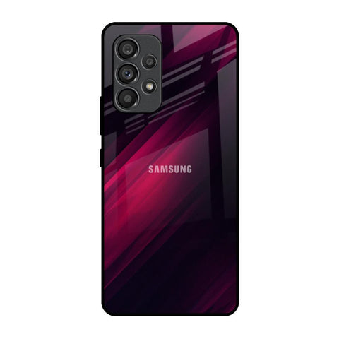 Razor Black Samsung Galaxy A53 5G Glass Back Cover Online