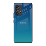 Celestial Blue Samsung Galaxy A53 5G Glass Back Cover Online