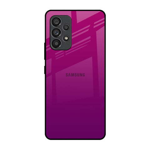 Magenta Gradient Samsung Galaxy A53 5G Glass Back Cover Online