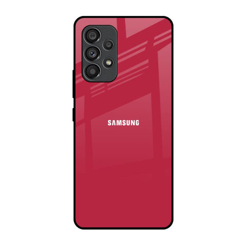 Solo Maroon Samsung Galaxy A53 5G Glass Back Cover Online