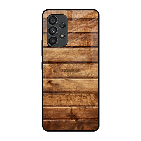 Wooden Planks Samsung Galaxy A53 5G Glass Back Cover Online