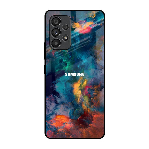 Colored Storm Samsung Galaxy A53 5G Glass Back Cover Online