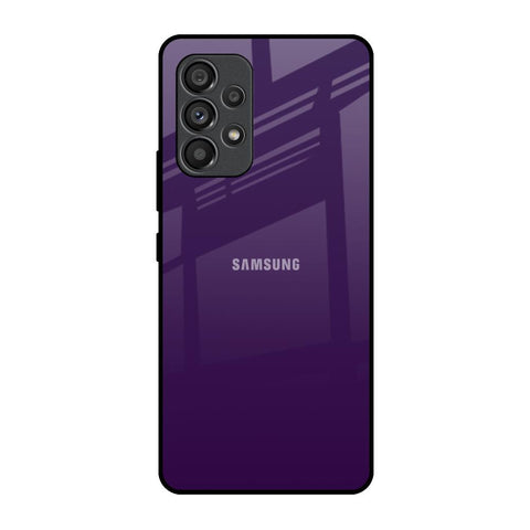Dark Purple Samsung Galaxy A53 5G Glass Back Cover Online