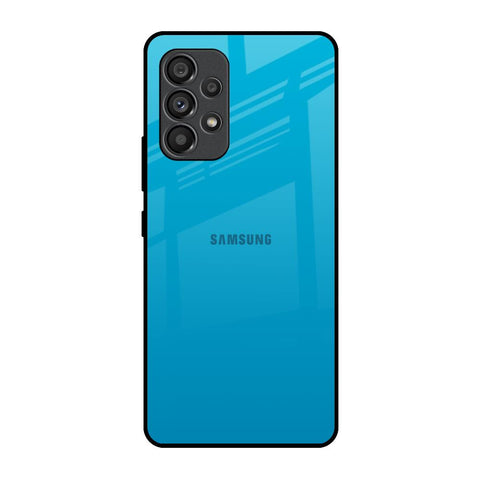 Blue Aqua Samsung Galaxy A53 5G Glass Back Cover Online
