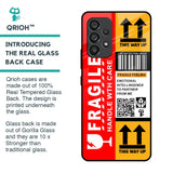 Handle With Care Glass Case for Samsung Galaxy A53 5G