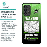 Zoro Wanted Glass Case for Samsung Galaxy A53 5G