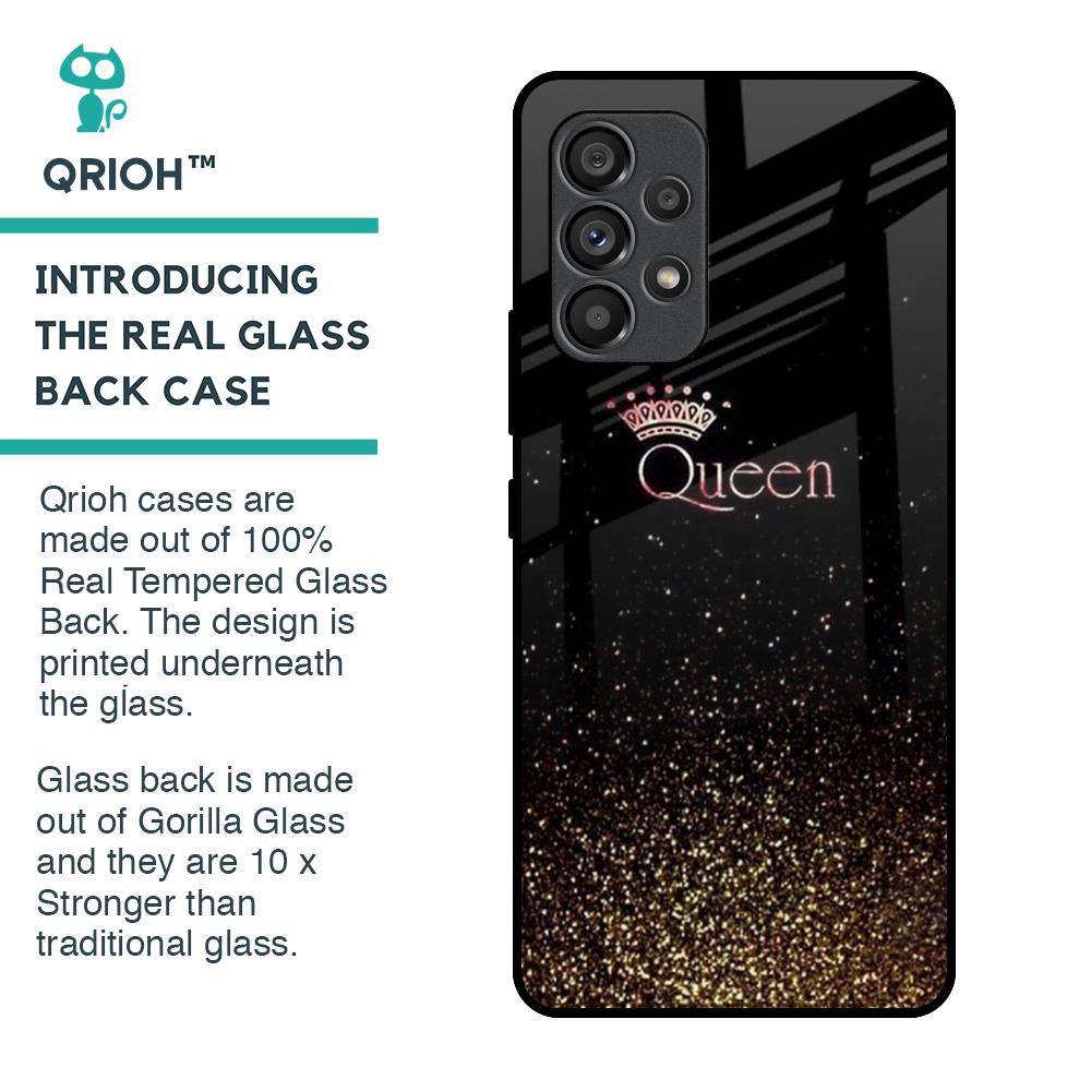 I Am The Queen Glass Case for Samsung Galaxy A53 5G