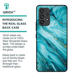 Ocean Marble Glass Case for Samsung Galaxy A53 5G