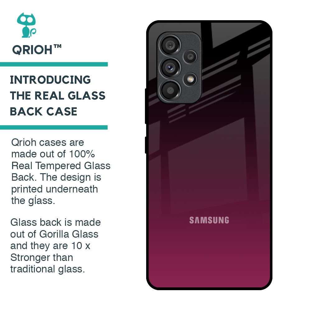 Wisconsin Wine Glass Case For Samsung Galaxy A53 5G