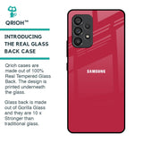 Solo Maroon Glass case for Samsung Galaxy A53 5G