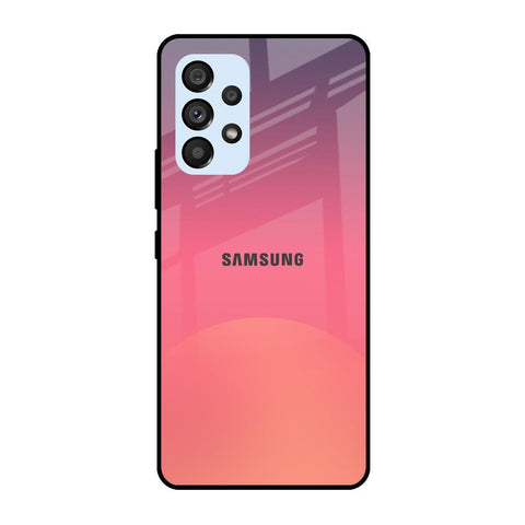 Sunset Orange Samsung Galaxy A53 5G Glass Cases & Covers Online