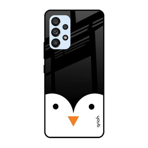 Cute Penguin Samsung Galaxy A53 5G Glass Cases & Covers Online