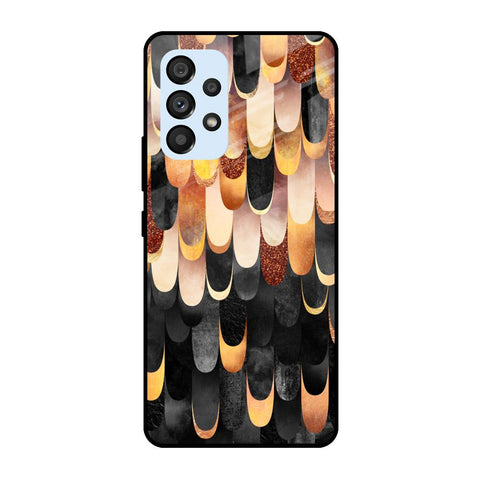 Bronze Abstract Samsung Galaxy A53 5G Glass Cases & Covers Online