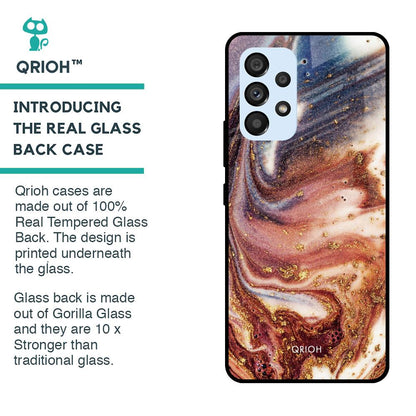 Exceptional Texture Glass Case for Samsung Galaxy A53 5G