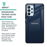 Overshadow Blue Glass Case For Samsung Galaxy A53 5G