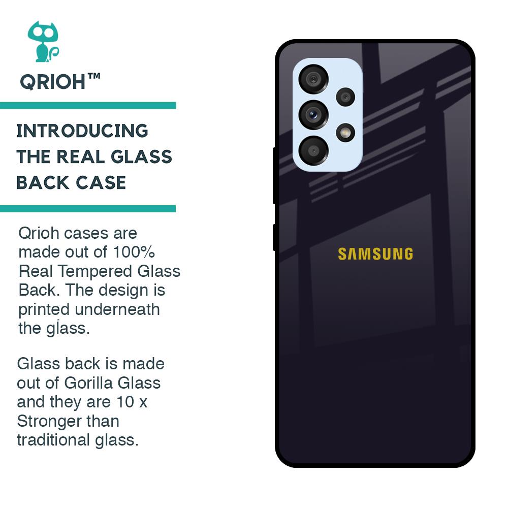 Deadlock Black Glass Case For Samsung Galaxy A53 5G