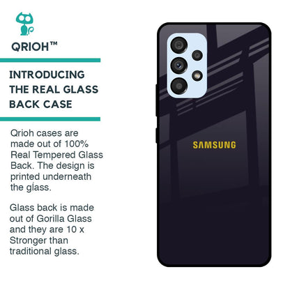 Deadlock Black Glass Case For Samsung Galaxy A53 5G