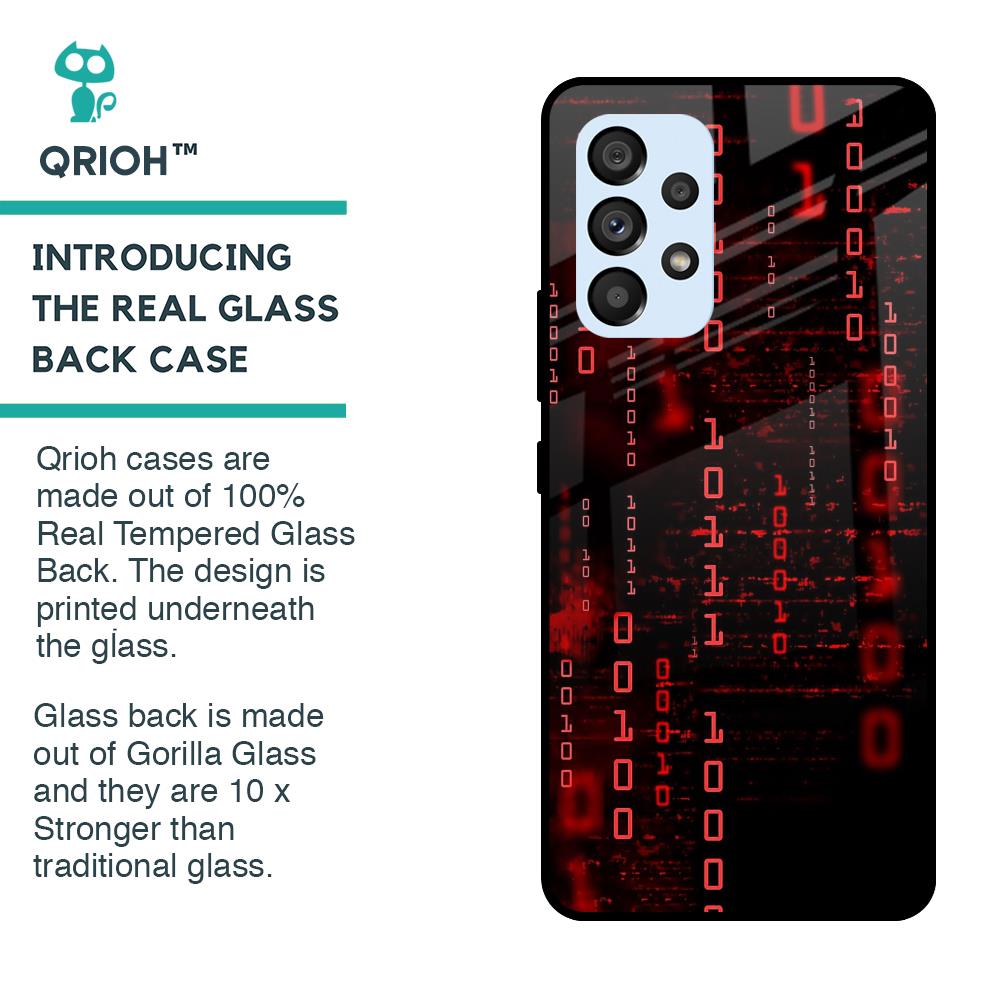 Let's Decode Glass Case For Samsung Galaxy A53 5G