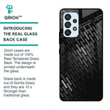 Dark Abstract Pattern Glass Case For Samsung Galaxy A53 5G
