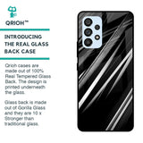 Black & Grey Gradient Glass Case For Samsung Galaxy A53 5G