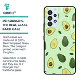 Avocado Green Glass Case For Samsung Galaxy A53 5G